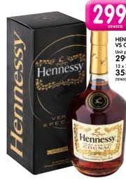 special hennessy vs cognac 12x750ml
