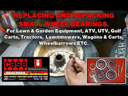 Small Wheel Bearing Replacement And