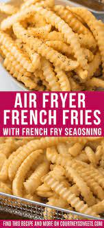 air fryer frozen french fries with