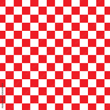 red and white checd background