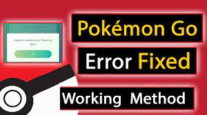 Solved] Pokemon Go - Unable to authenticate. Please try again - YouTube