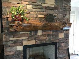 rustic fireplace mantels recycled