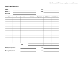 Employee Timesheet Template Magdalene Project Org