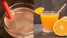 Which is healthier orange juice or chocolate milk?