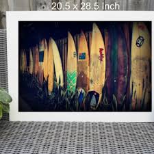 Retro Surfboard Photo Print Australia