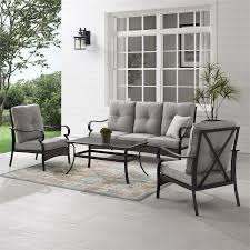 Crosley Furniture Dahlia 4 Piece Metal