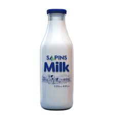 Bottle Milk 750ml Sapins Dairy