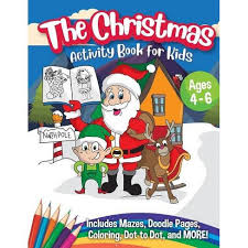 Getcolorings.com has more than 600 thousand printable coloring pages on sixteen thousand topics including animals, flowers, cartoons, cars, nature and many many more. The Christmas Activity Book For Kids Ages 4 6 By Peanut Prodigy Paperback Target