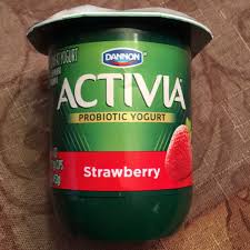 calories in activia strawberry yogurt