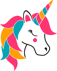 unicorn head fantasy birthday