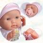 Amazon.com: 15" Realistic Soft Body Baby Doll with Open/Close Eyes ...