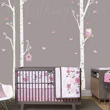 Owl Trees Wall Sticker Owl Grove