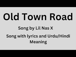 old town road song with s and