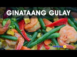 ginataang gulay healthy and delicious