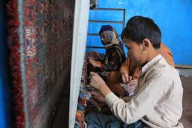 afghan carpet weavers eye china as