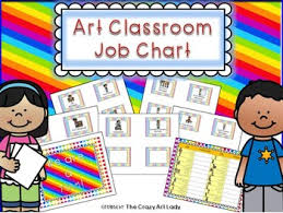 Art Classroom Job Chart