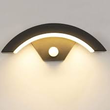 15w Outdoor Wall Light With Motion