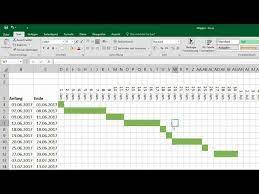 Im folgenden stellen wir ihnen die verschiedenen arten von. Excel Gantt Diagramm Erstellen Bedingte Formatierung Balkenplan Projektplan Projektmanagament Youtube
