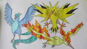 3 Ways to Draw the Three Legendary Birds from Pokémon - wikiHow