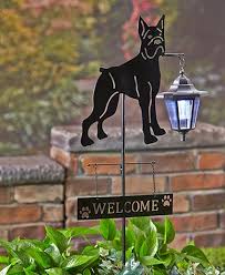 Solar Dog Breed Lantern Stakes Dog