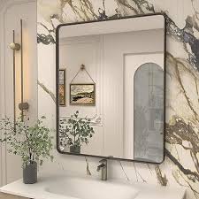 Bronze Bathroom Wall Mirror Modern