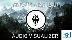how to create circular audio visualizer