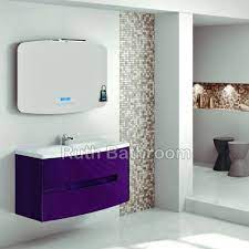 Modern Bathroom Cabinet Resin Basin