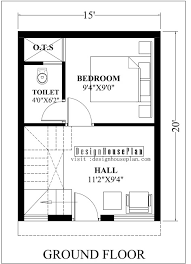 15 X 20 House Plan 1bhk 2bhk Duplex