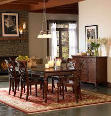 Stone fireplace ideas for natural look. Aspenhome Cambridge 7pc Formal Dining Room Set In Brown Cherry Icbdr Est Ship Time Is 4 Weeks By Dining Rooms Outlet