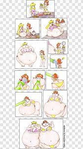Princess Peach Daisy Weight Gain - Information - Sumo Transparent PNG