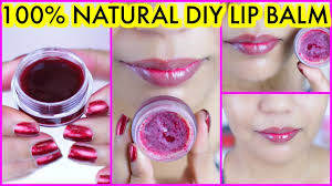 how to make lip balm for pink soft lips