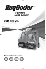 rug doctor 93306 portable spot cleaner