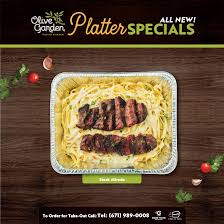This menu item builds on olive garden's great alfredo sauce recipe with the addition of gorgonzola cheese. Olive Garden Steak Alfredo Family Platter Is A Guam Only Facebook
