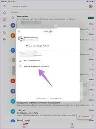 log out of gmail app on android iphone