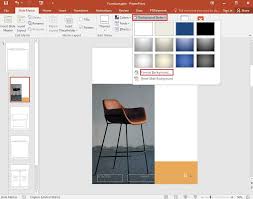 edit background graphics in powerpoint