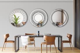 Wall Mirror Set Of 3 Decorative Mirror