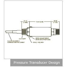 With a druck pdcr 10/d depth measurement. Pressure Transducers And Transmitters