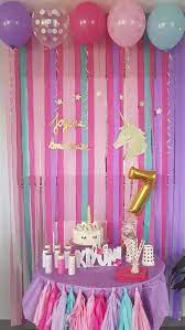 birthday party decorations diy