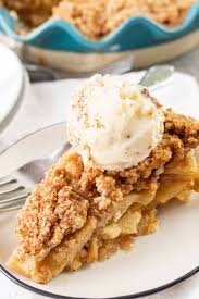 the best apple streusel pie