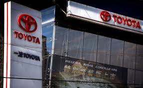 toyota says it halts some tianjin