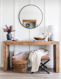 West Elm Inspired Console Table Real