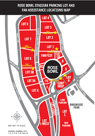 parking map tournament of roses