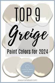 9 Best Greige Paint Colors For Your