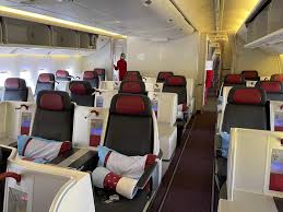 review austrian airlines 777 200er