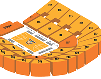 Bert Ogden Arena Seating Chart On Behance