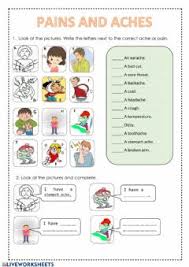 Esl printable health problems vocabulary worksheets, picture dictionaries, matching exercises find and circle the health problems, illnesses, ailments vocabulary in the word search puzzle and. Illnesses And Health Problems Worksheets And Online Exercises
