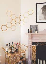 Removable Honeycomb Wall Decal