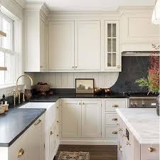 off white cabinets with white