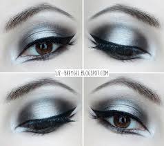 simple gorgeous gothic eye look