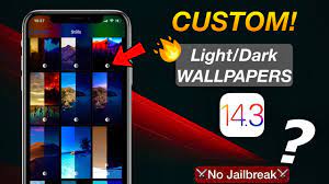 add custom light dark mode wallpapers